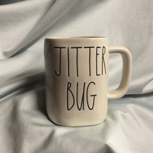 New Rae Dunn By Magenta JITTER BUG Ceramic LL Coffee Tea Mug - Picture 1 of 10